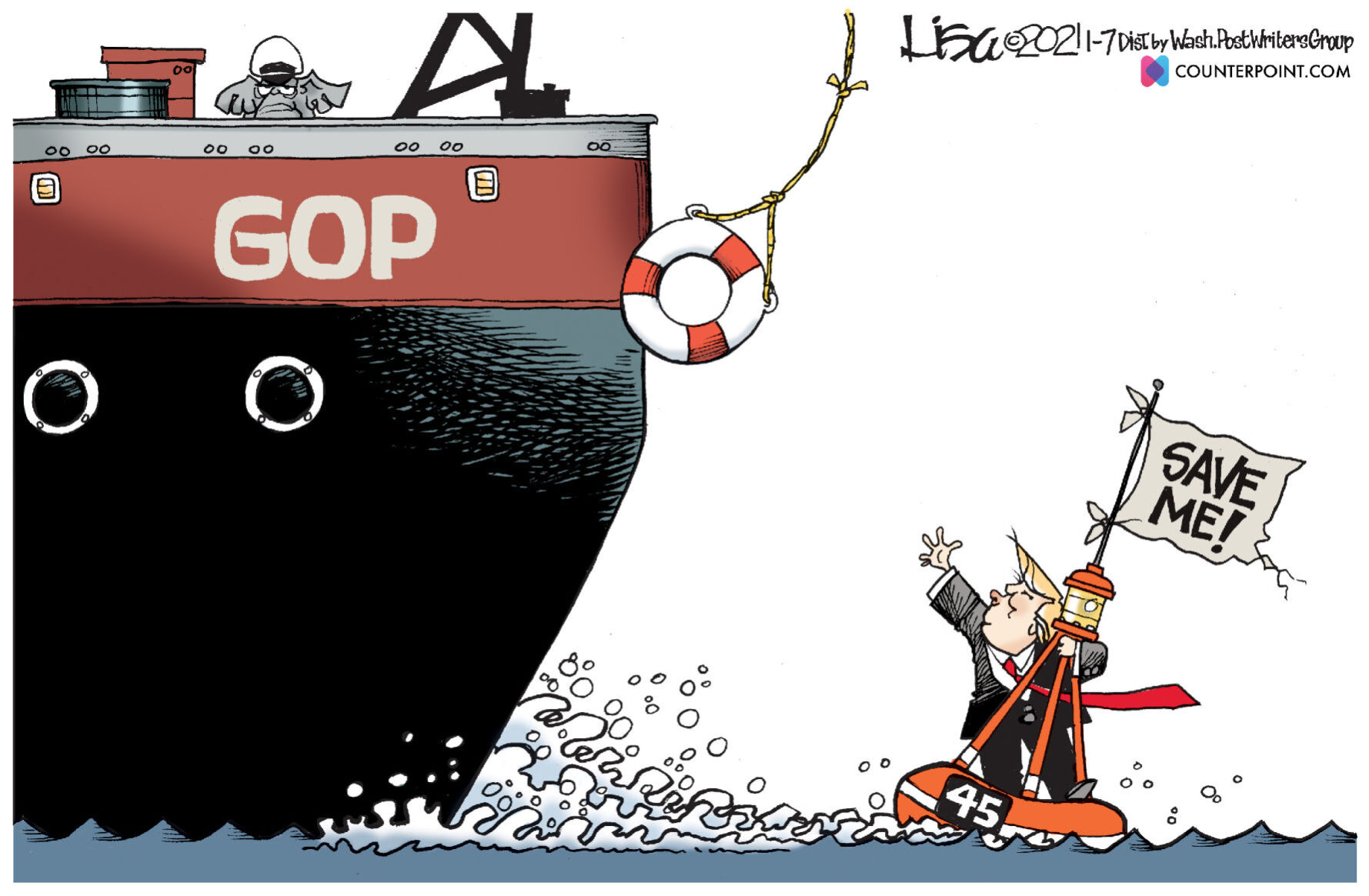 Lisa Benson cartoon
